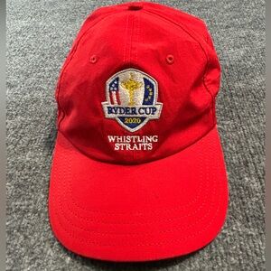 Ryder Cup Whistling Straits 2020 Men’s Golf Hat Red Pukka USA